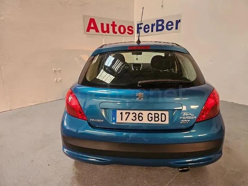 Usado Peugeot 207 Sport 95 CV (69 kW) 2008 Azul Berlina
