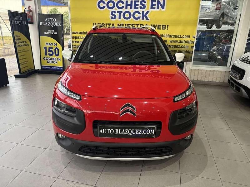 Usado Citroën C4 Cactus Feel 110 CV (80 kW) 2016 Rojo Utilitario