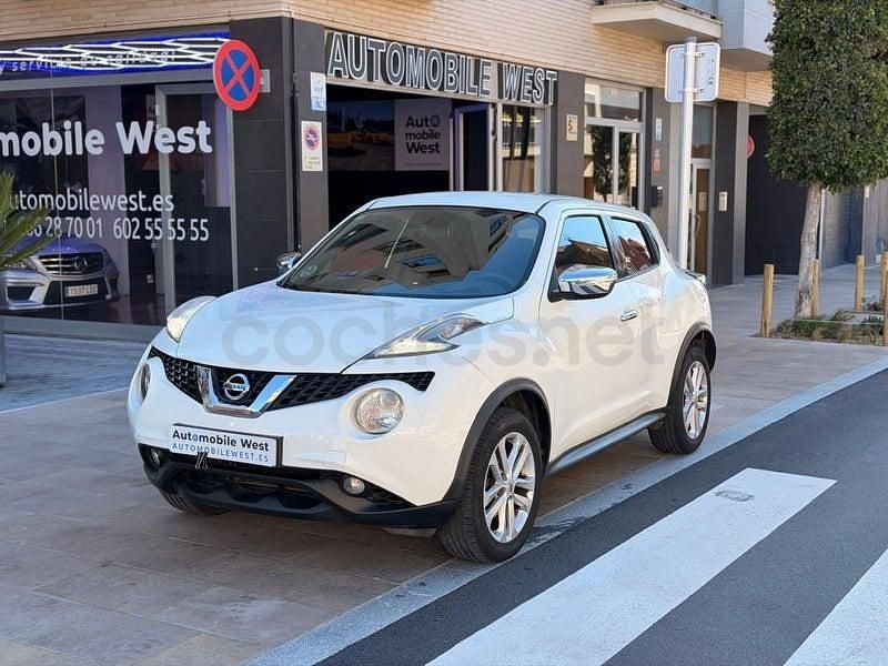 Usado Nissan Juke N-TEC 110 CV (80 kW) 2014 Blanco SUV