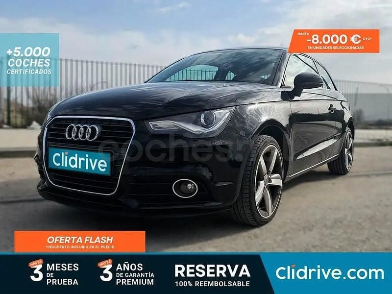 Usado Audi A1 Sportback Attraction 122 CV (89 kW) 2014 Negro Utilitario