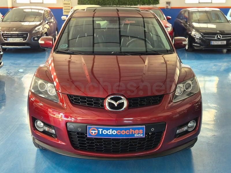 Usado Mazda CX-7 Sportive 260 CV (191 kW) 2007 Granate SUV