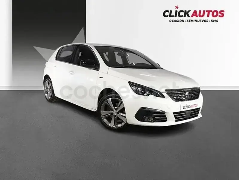 Usado Peugeot 308 GT 130 CV (95 kW) 2021 Blanco Berlina