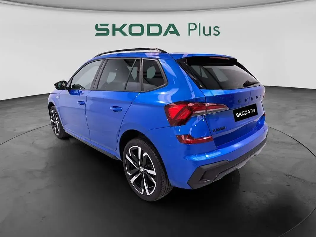 Usado Skoda Kamiq Monte Carlo 116 CV (85 kW) 2024 Azul SUV