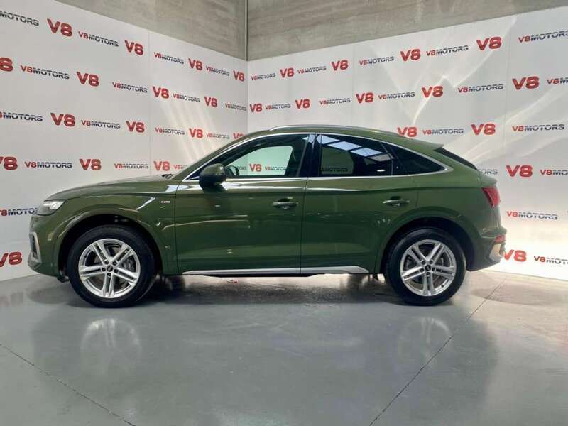 Usado Audi Q5 S-Line 204 CV (150 kW) 2021 Verde SUV