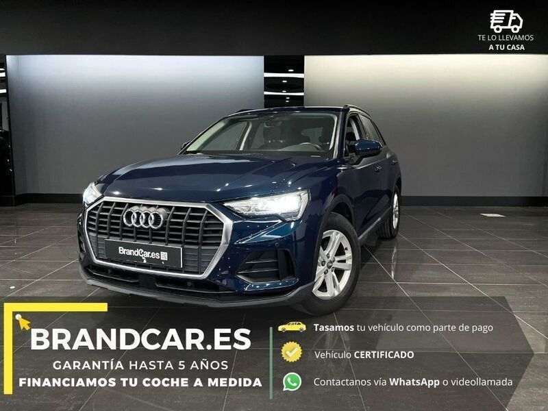 Azul Usado 2019 Audi Q3 Advanced SUV | 23.900 € (Precio justo) - Imagen 1/4