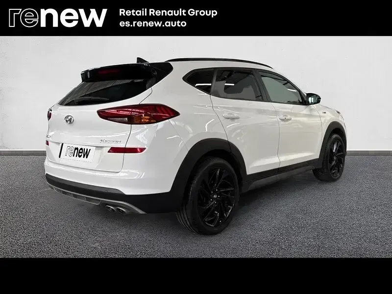 Usado Hyundai Tucson N Line 136 CV (100 kW) 2020 Blanco SUV