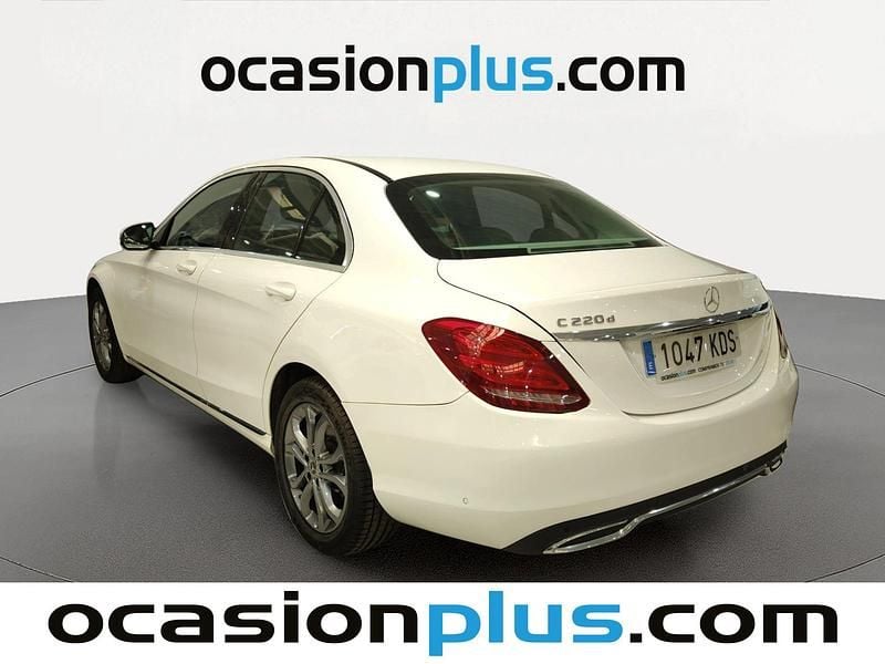 Usado Mercedes C220 Avantgarde 170 CV (125 kW) 2017 Blanco Berlina
