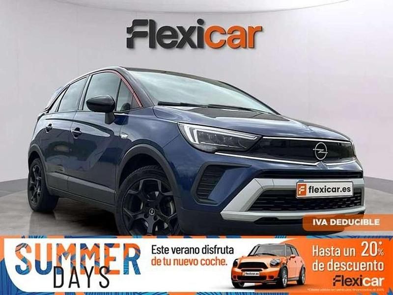 Azul Usado 2022 Opel Crossland GS Line SUV | 11.490 € (Buen precio) - Imagen 1/4