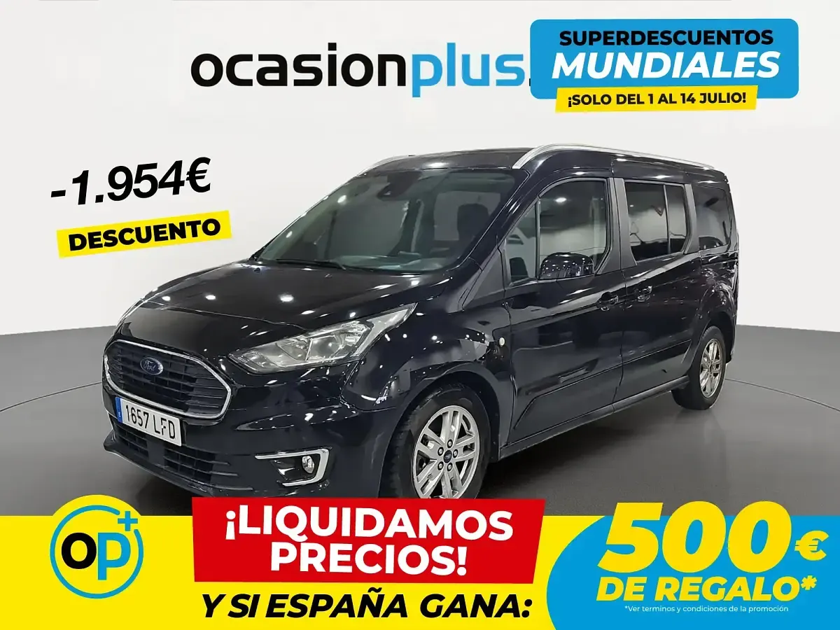 Usado Ford Tourneo Connect Titanium 120 CV (88 kW) 2020 Negro Monovolumen