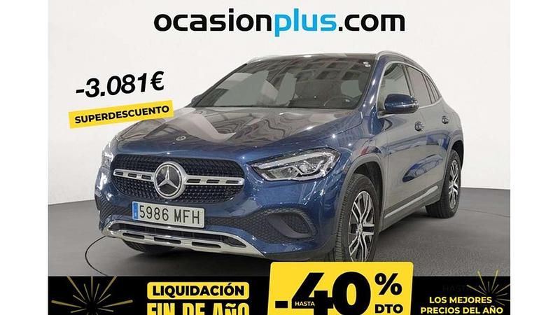 Usado Mercedes GLA200 150 CV (110 kW) 2023 Azul SUV