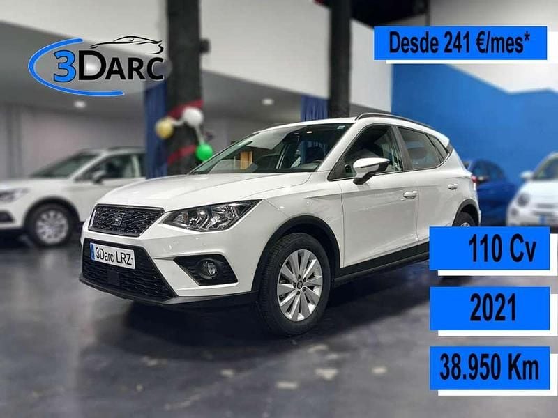 Blanco Usado 2021 Seat Arona Ecomotive SUV | 13.455 € (Super precio) - Imagen 1/4