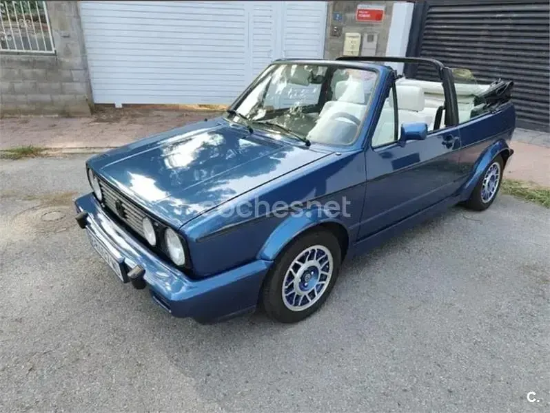 Brugt VW Golf Cabriolet 112 HK (82 kW) 1991 Blå Cabriolet