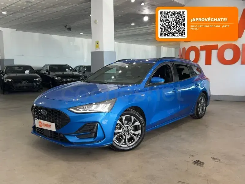 Usado Ford Focus ST-Line 125 CV (91 kW) 2024 Azul Berlina
