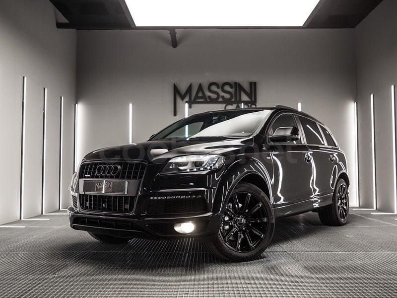 Usado Audi Q7 Ambition 245 CV (180 kW) 2014 Negro SUV