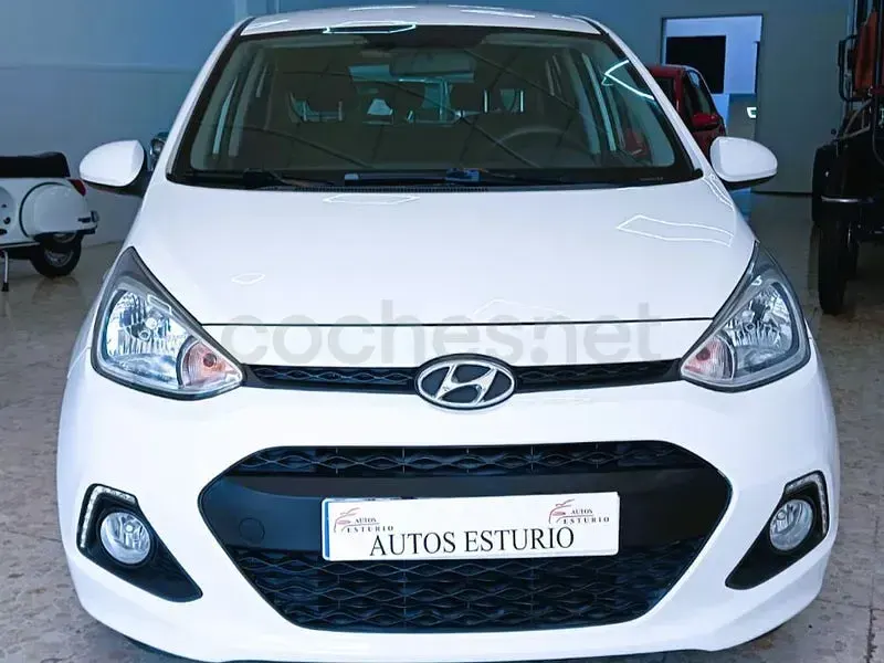 Usado Hyundai i10 66 CV (48 kW) 2014 Blanco Utilitario