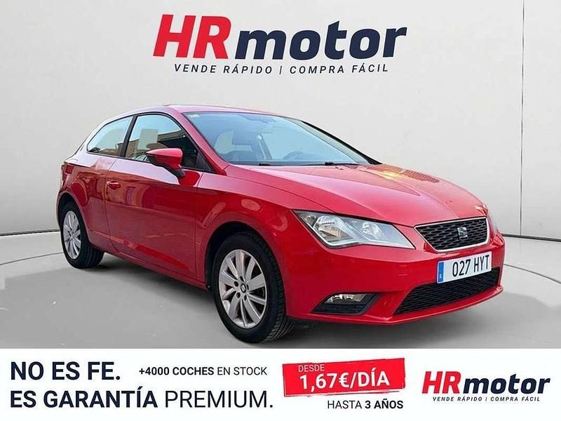 Usado Seat Leon Reference 106 CV (77 kW) 2014 Rojo Utilitario