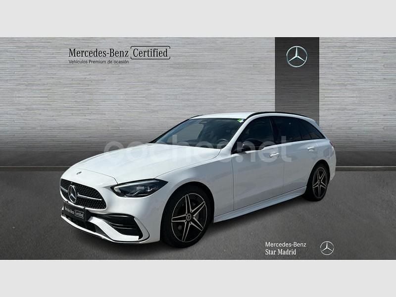 Blanco Usado 2023 Mercedes C220 Familiar | 41.990 € (Precio justo) - Imagen 1/3