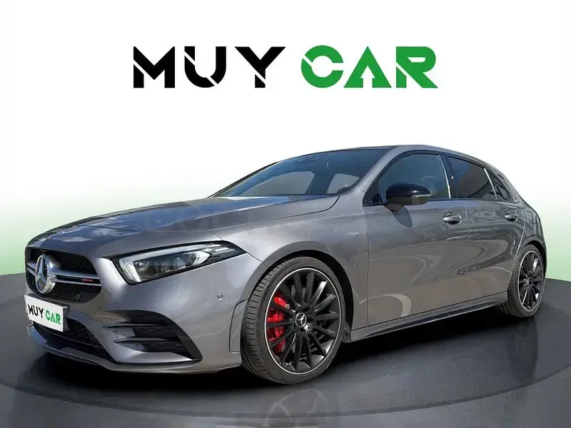 Usado Mercedes A35 AMG AMG 306 CV (225 kW) 2019 Gris / plata Berlina