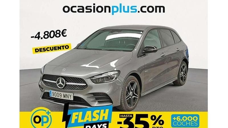 Usado Mercedes B250e AMG 218 CV (160 kW) 2024 Gris Monovolumen