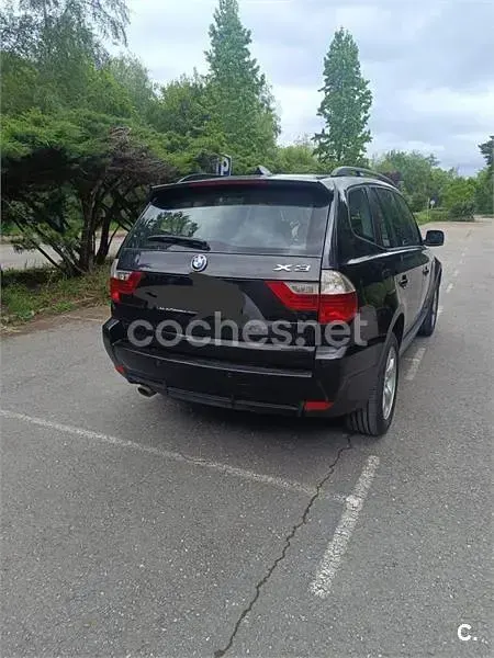 Usado BMW X3 177 CV (130 kW) 2009 Negro SUV