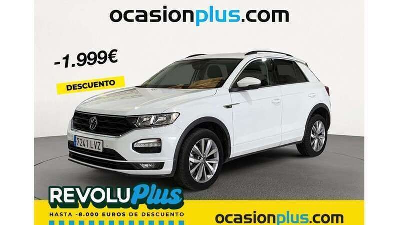 Blanco Usado 2022 VW T-Roc Advance SUV | 19.991 € (Un poco caro) - Imagen 1/4