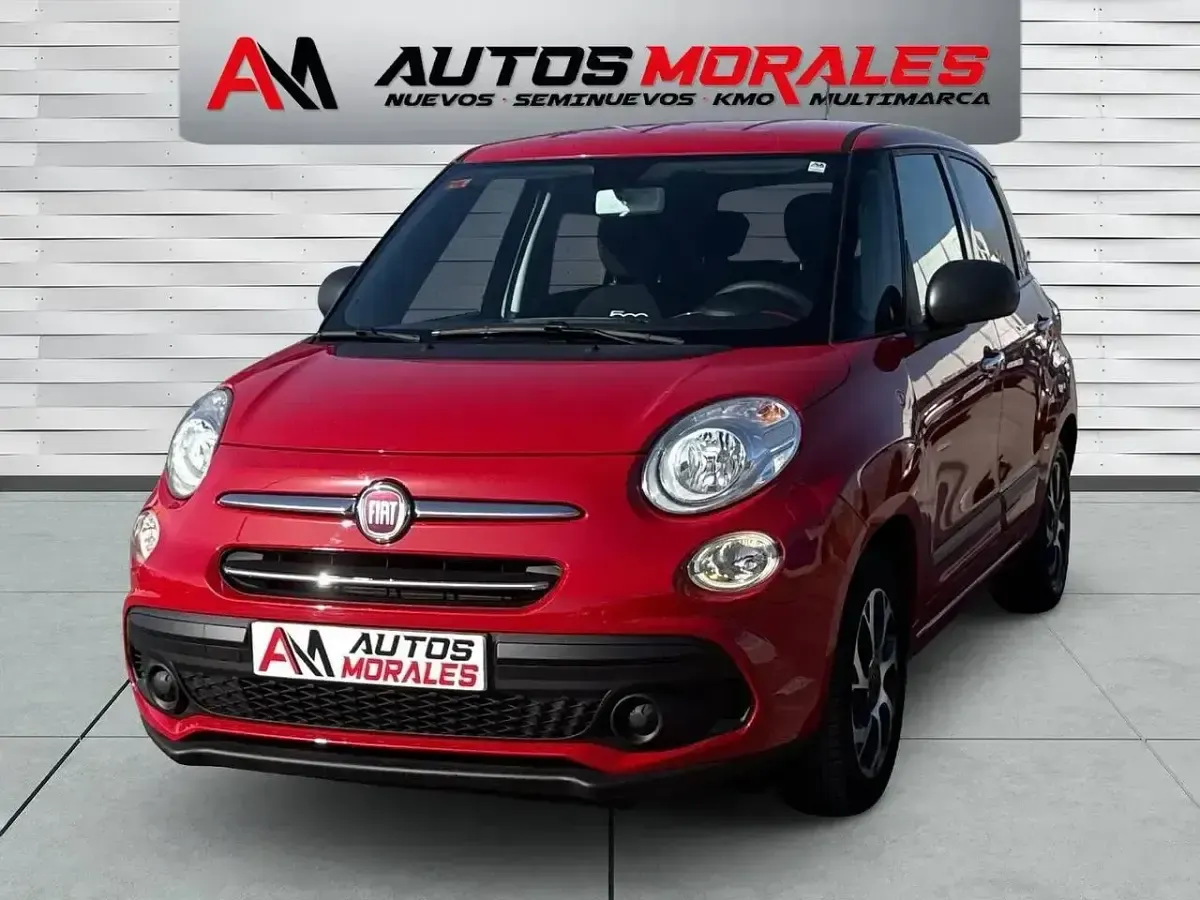 Usado Fiat 500L Urban 95 CV (69 kW) 2019 Rojo Monovolumen