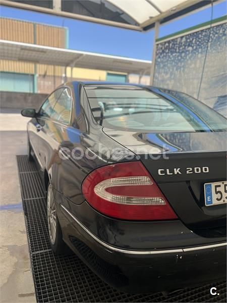 Usado Mercedes CLK200 Avantgarde 163 CV (119 kW) 2003 Negro Coupe