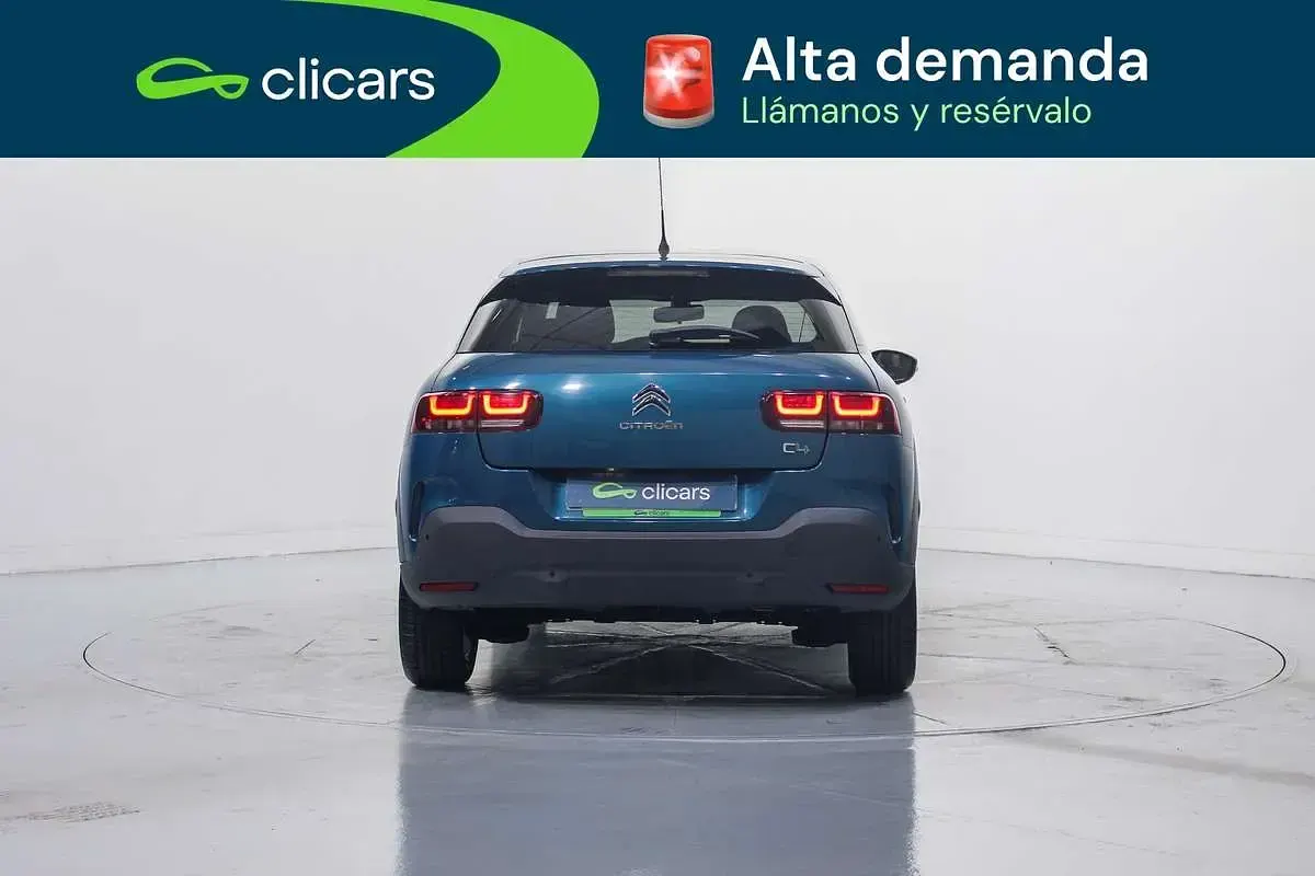 Usado Citroën C4 Cactus Feel 110 CV (80 kW) 2019 Azul Utilitario