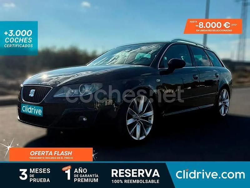 Negro Usado 2011 Seat Exeo Sport Familiar | 7990 € (Precio justo) - Imagen 1/3