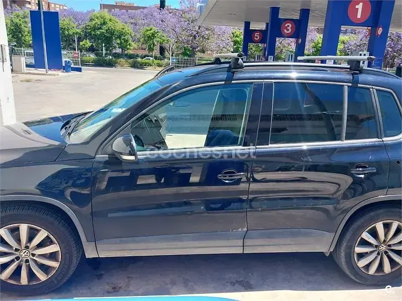 Usado VW Tiguan 110 CV (80 kW) 2012 Negro SUV