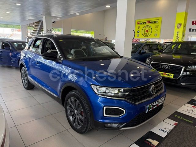 Azul Usado 2019 VW T-Roc Sportline SUV | 19.900 € (Un poco caro) - Imagen 1/4
