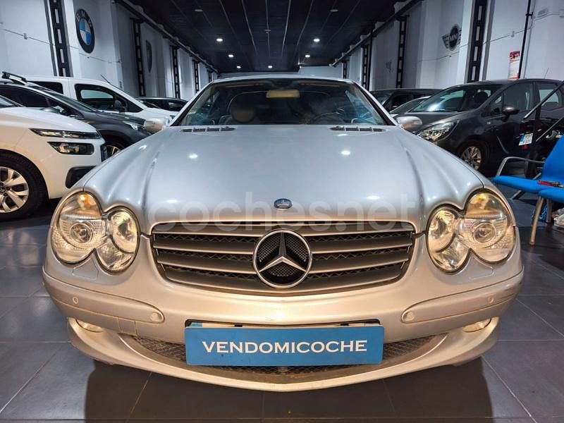 Gris / plata Usado 2005 Mercedes SL350 Descapotable | 14.990 € (Super precio) - Imagen 1/4