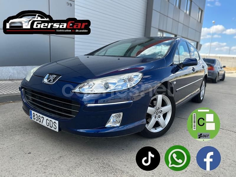 Azul Usado 2008 Peugeot 407 Sport Berlina | 4499 € (Precio justo) - Imagen 1/4