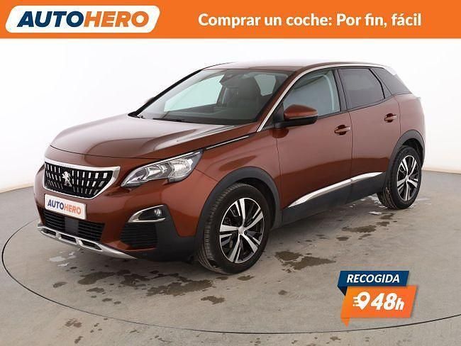 Usado Peugeot 3008 Allure 130 CV (95 kW) 2017 Marrón SUV
