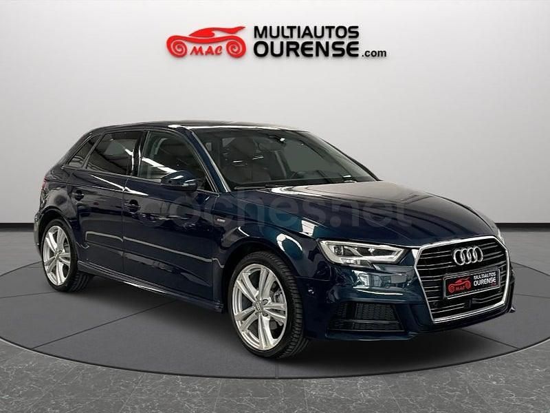 Brugt Audi A3 S-Line 150 HK (110 kW) 2020 Blå Sedan