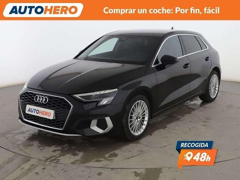 Usado Audi A3 Advanced 110 CV (80 kW) 2023 Negro Berlina