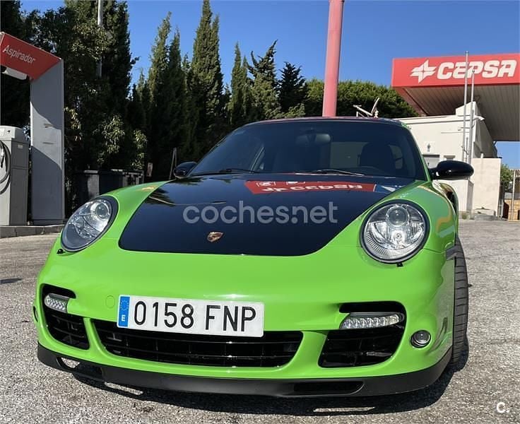 Usado Porsche 911 Turbo 480 CV (353 kW) 2007 Verde Coupe