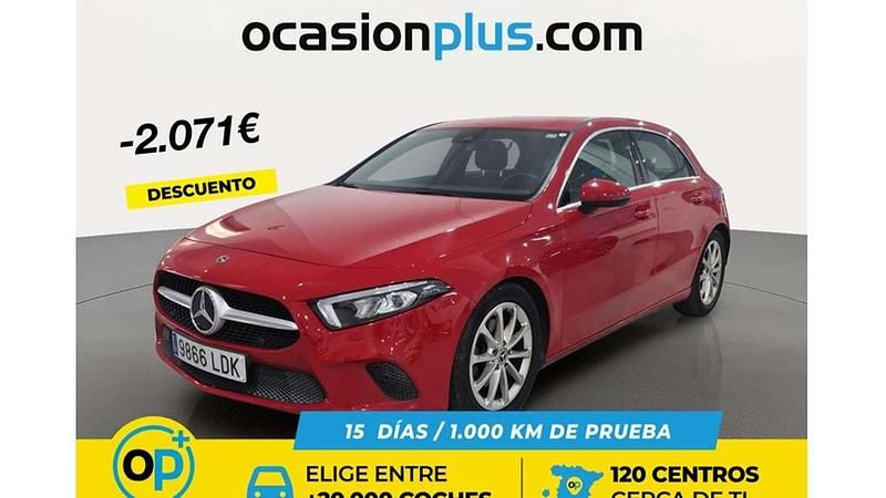 Usado Mercedes A200 150 CV (110 kW) 2019 Rojo Utilitario
