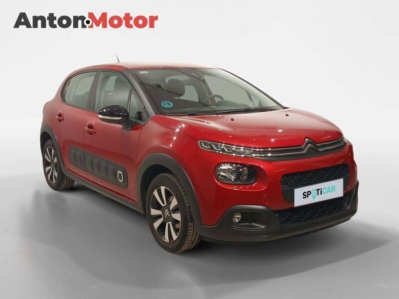 Usado Citroën C3 Feel 82 CV (60 kW) 2018 Rojo Utilitario