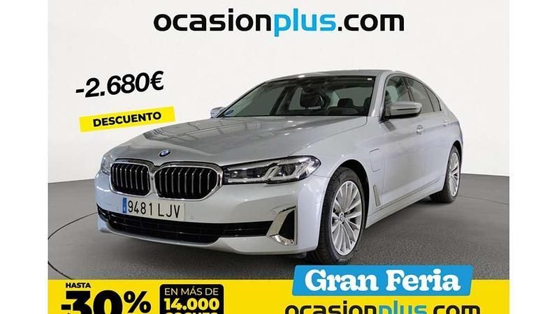 Plateado Usado 2020 BMW 530e Berlina | 26.810 € (Super precio) - Imagen 1/4