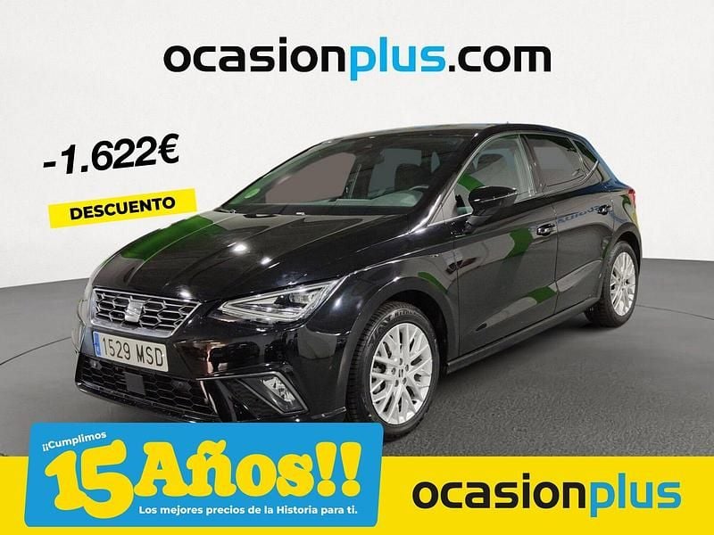 Negro Usado 2024 Seat Ibiza FR Berlina | 17.850 € (Precio justo) - Imagen 1/4
