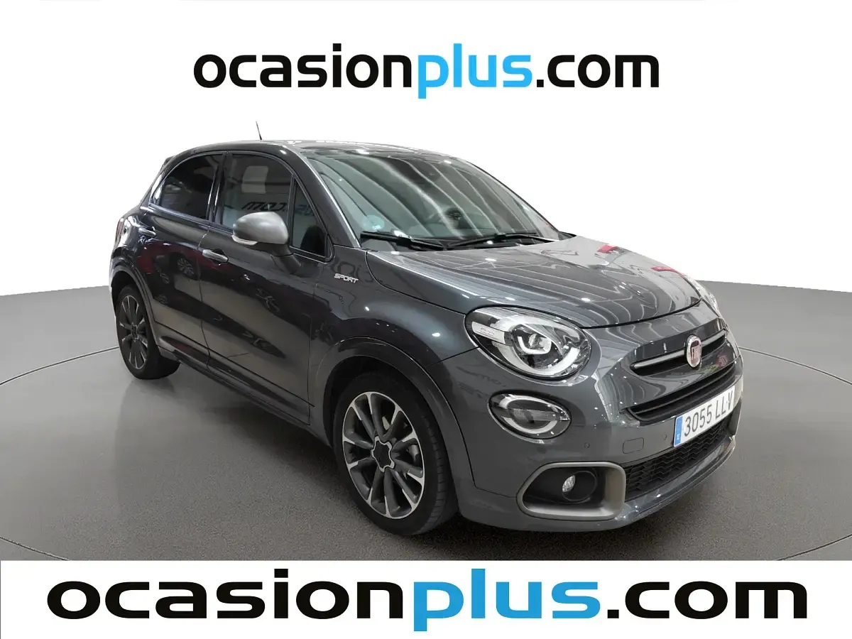 Usado Fiat 500X Sport 120 CV (88 kW) 2020 Gris SUV