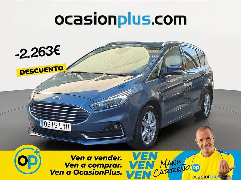 Usado Ford S-MAX Titanium 190 CV (139 kW) 2022 Azul Monovolumen