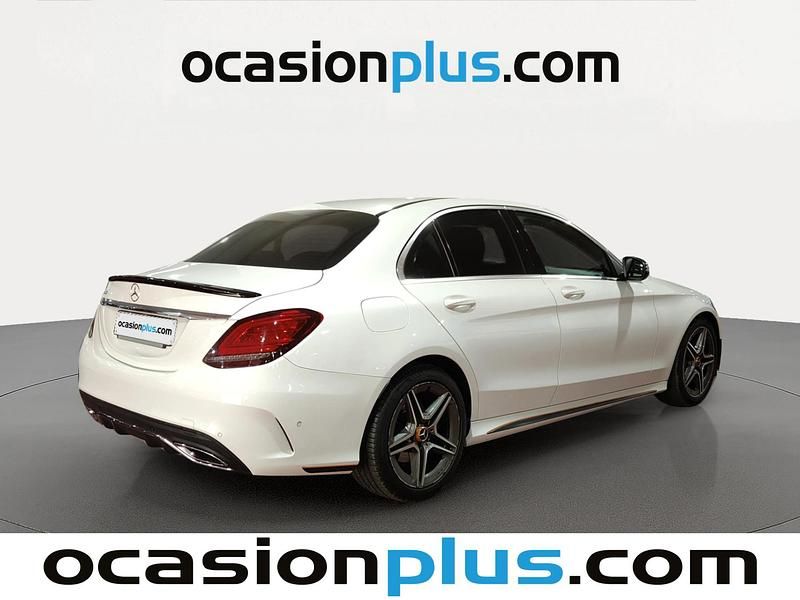 Usado Mercedes C200 150 CV (110 kW) 2018 Blanco Berlina