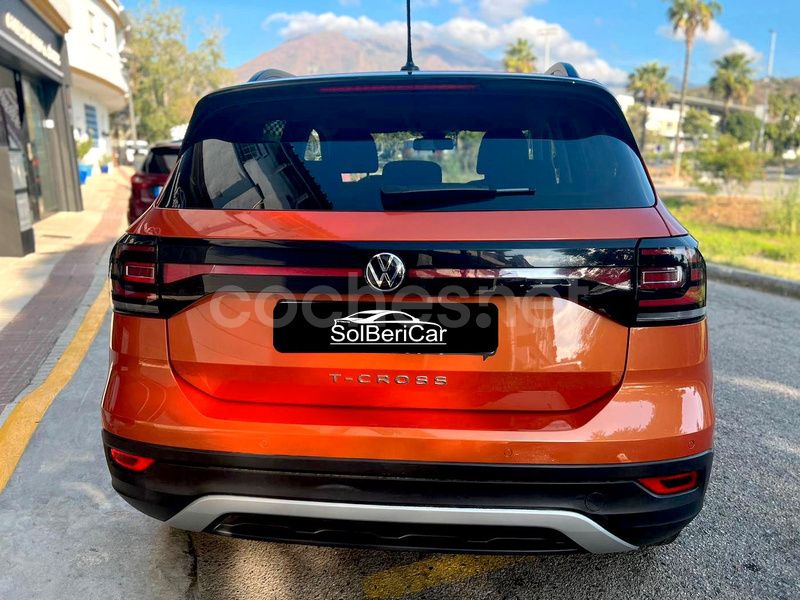 Usado VW T-Cross Advance 95 CV (69 kW) 2021 Naranja SUV