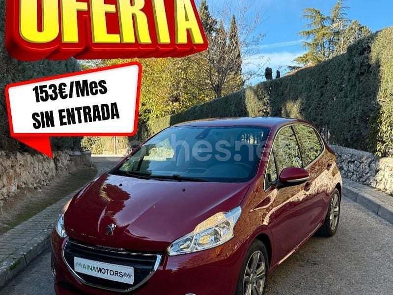 Granate Usado 2015 Peugeot 208 Allure Utilitario | 10.490 € (Un poco caro) - Imagen 1/4