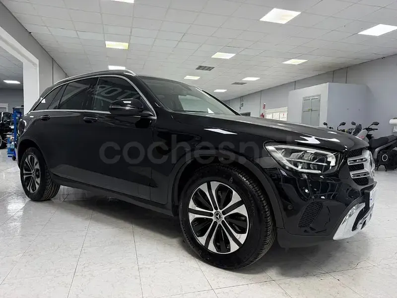 Usado Mercedes GLC200 163 CV (119 kW) 2022 Negro SUV