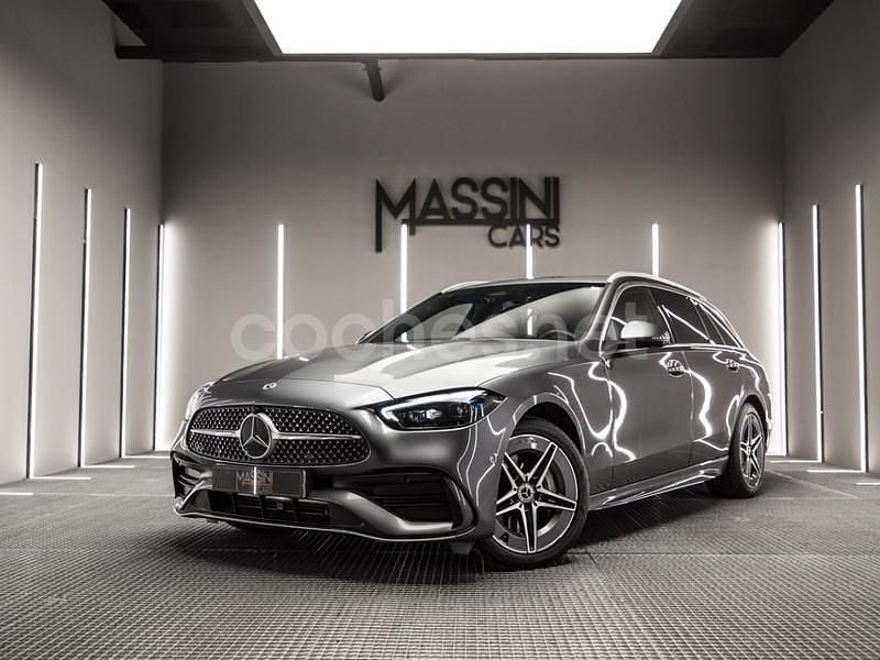 Gris / plata Usado 2022 Mercedes C300e Familiar | 38.999 € (Precio justo) - Imagen 1/4