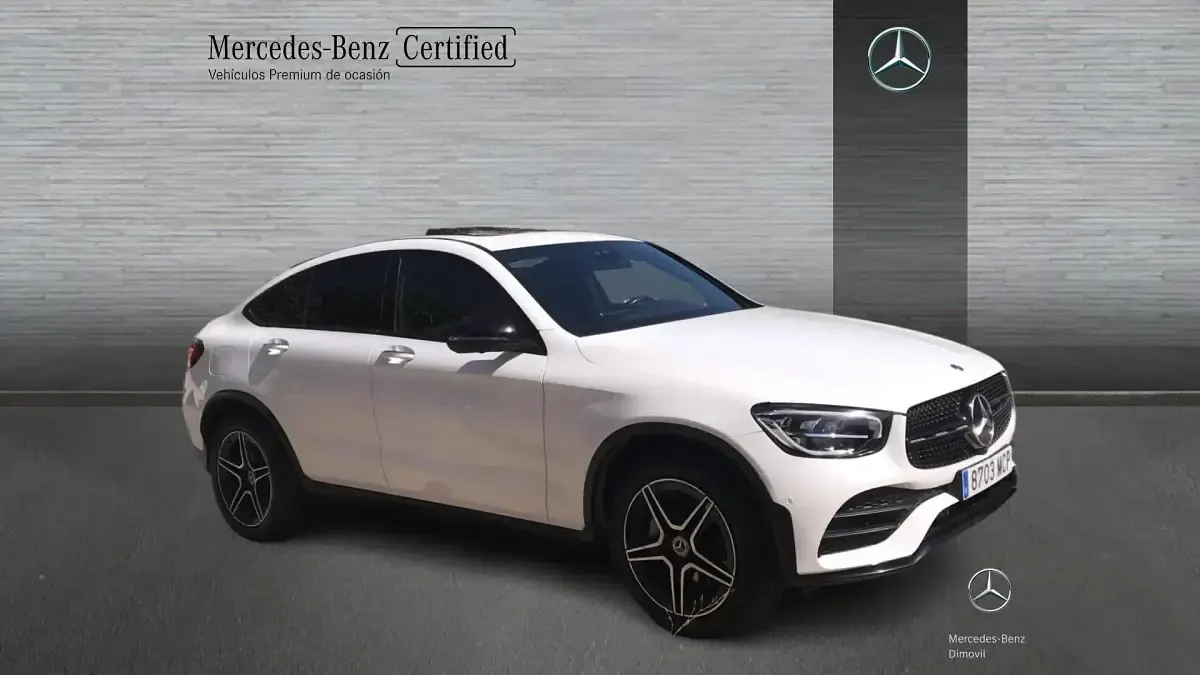 Usado Mercedes GLC220 AMG 194 CV (142 kW) 2022 Blanco SUV