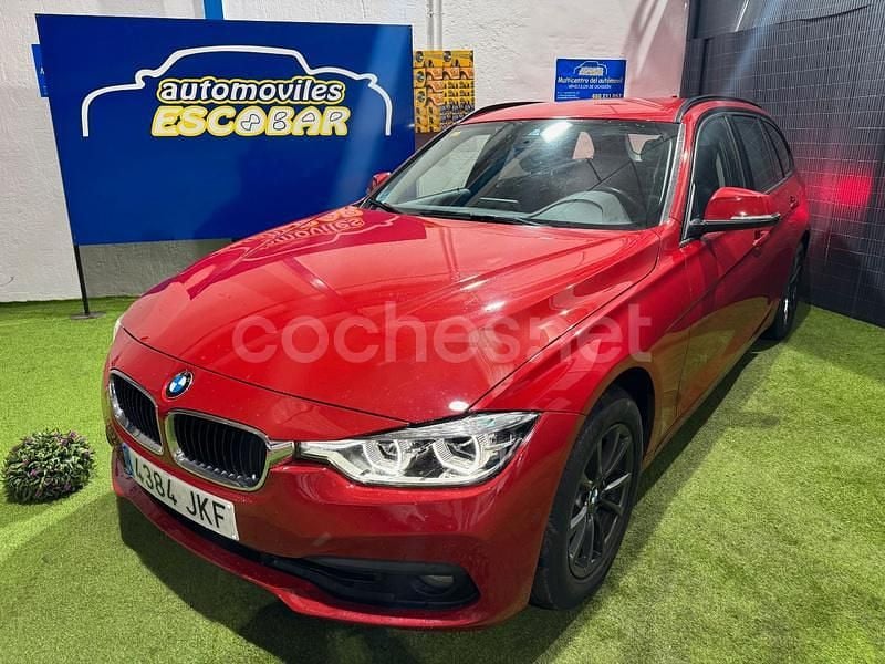 Rojo Usado 2015 BMW 320 Familiar | 13.990 € (Precio justo) - Imagen 1/4